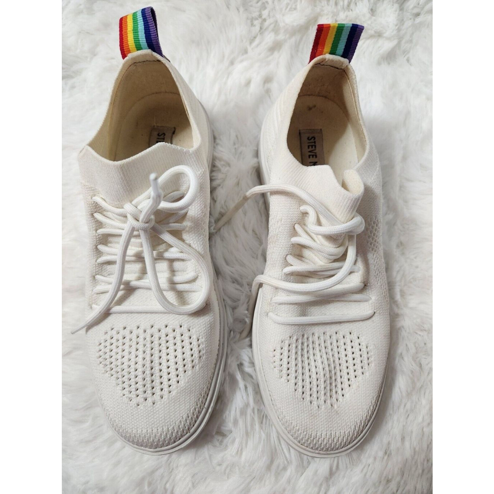 Steve Madden Brixi Platform Rainbow Sneakers